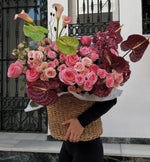 Load image into Gallery viewer, Luxury Rose & Bloom Basket